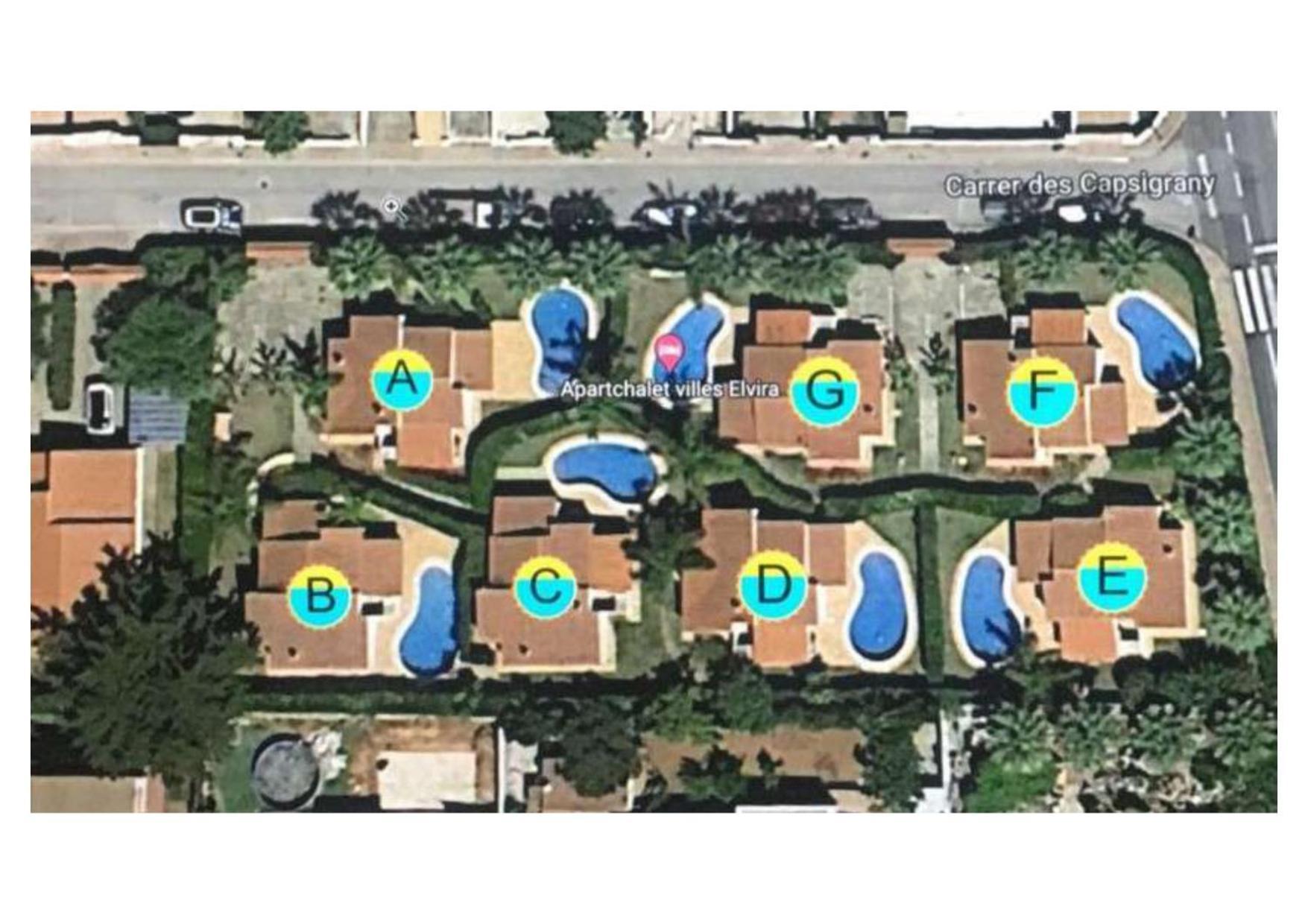 Apartchalet Villas Elvira. Villa A Son Carrio  エクステリア 写真